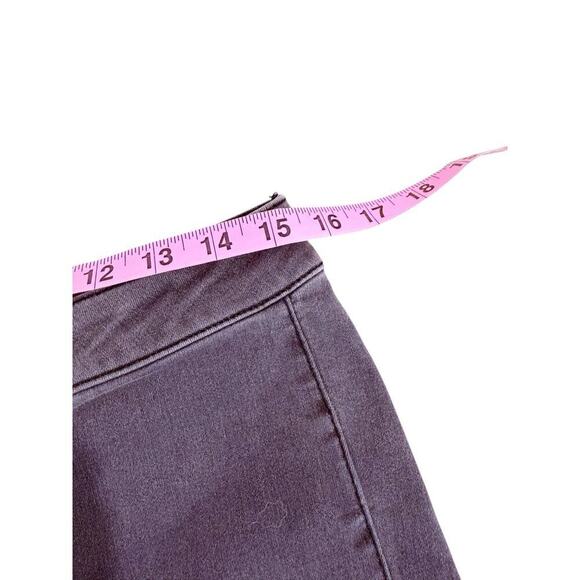 FREE PEOPLE 30x29.5 Just Float On Flare Bell Bottom Jeans in Washed Black gray - Picture 5 of 8